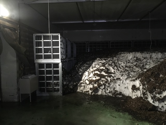 在来そば・米・発酵食品などを低温熟成させる「勝山雪室」を視察してきました。
