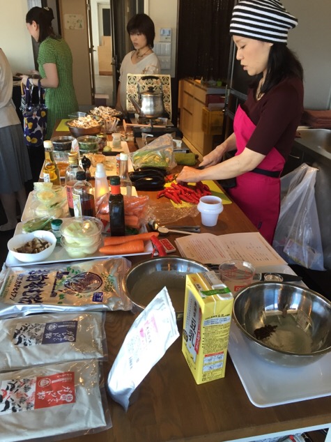 マクロビオティック＆ベジタリアン料理家erico先生の福井県産そば粉を使った蕎麦ガレット教室に参加してきました。