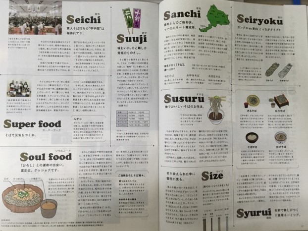 福井新聞発行の月刊fu（フー）11月号「そばの愉しみ」で蕎麦についてお話させていただきました。