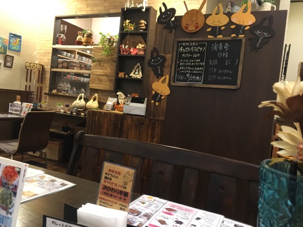所沢で本格的なガレットが食べられる「カフェ豆うさぎ」は、福井産そば粉を使った絶妙な食感のガレットに仕上がっている。