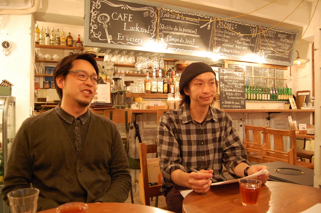 ラカンド ギャラリー カフェ＆バー　有賀シェフと加藤さん